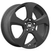 Image de Jante Alu Racer Five - 18 Pouces - Noir Brillant