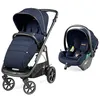 Image de Poussette DUO Veloce Viaggio Lounge Blue shine - PEGPEREGO - Bleu