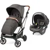 Image de Poussette DUO Vivace Viaggio Lounge Fiat 500 - PEGPEREGO - Gris