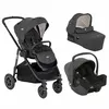 Image de Poussette TRIO Versatrax + I-Snug 2 + Nacelle Ramble XL Shale - JOIE - Noir