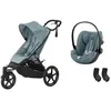 Image de CYBEX - Poussette DUO Avi Spin Stormy blue + CLOUD G i-Size Plus Stormy blue
