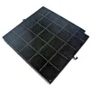 Image de Filtre charbon 260x256x17mm airforce fc120 affcaf16cs afcfcaf16cs hbox90x hboxf5390x hbox90ek hotte arthur martin afcv9031x