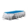 Image de Bâche A Bulles Pour Piscine Ovale Intex Utf00149 - 160 Microns - Bleu