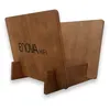 Image de Support posable Enova Hifi pour 25 disques vinyle VR 25 WD Bois