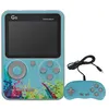 Image de Console émulateur 500 jeux avec Manette Multijoueurs Modèle StreetArt TechKidz Bleu