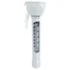 Image de Thermomètre flottant blanc pour piscine avec cordon