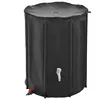 Image de Réservoir souple, récupérateur d'eau de pluie pliable - 500 L - Noir