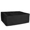Image de Housse, bâche de protection pour plancha, imperméable, anti UV - 75 x 60 x 30 cm - Noir
