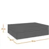 Image de Housse, bâche de protection pour plancha, imperméable, anti UV - 60 x 50 x 25 cm - Noir