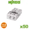 Image de Wago - 50 bornes connexion auto 2 entrées s2273