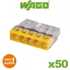 Image de Wago - 50 bornes de connexion auto 5 entrées s2273