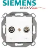 Image de Siemens - prise tv /fm blanc delta viva