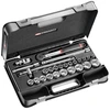 Image de Coffret à douilles 1/2'' 6 pans mm 26 pièces FACOM S.161-4P6PB