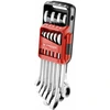 Image de Jeu de 10 clés mixtes à fourche à cliquet métriques FACOM 467BR.JP10PB