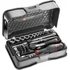 Image de Facom 1 Coffret Douilles 1/4 Pouces 6 Pans Et Embouts - 31 Pièces Facom