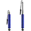 Image de Stylet Retractable avec Strass pour écran Tactile - Attache Jack 3.5 mm Avizar Bleu