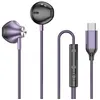 Image de Écouteurs Intra-Auriculaires USB-C Bolaris avec télécommande - Modèle Jupiter - Violet
