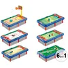 Image de Table multi-jeux 6 en 1 - Modèle Evolutive TechKidz Multicolore