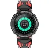 Image de Montre Connectée Véga Étanche pour Enfant avec Appels et Capteur Cardiaque Avizar Noir / Rouge