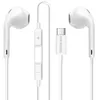 Image de Écouteurs pour Google Pixel 10 Pro Filaires USB-C avec Micro intégré Mayaxess Blanc
