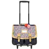 Image de Cartable à roulettes Tann's - 41cm "Antonia" marine - 9387