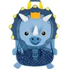 Image de Sac à dos scolaire avec 1 compartiment L'école des tann's Baby Dino Bleu
