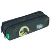 Image de Tann's - Trousse double "Timothée" kaki - 23 x 6 x 9 cm - Vert