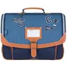 Image de Tann's x Cyrillus - Cartable 38cm "Clément" bleu - 38 x 31 x 15 cm - Bleu