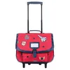 Image de Tann's - Cartable à roulettes 38cm Antoine rouge - 12887