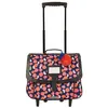 Image de Tann's - Cartable à roulettes 38cm "Sofia" rose - 38 x 37 x 20 cm - Rose
