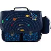 Image de Cartable scolaire Tann's Les Fantaisies 2 boucles 38 cm Bleu Marine