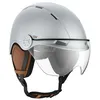 Image de Casque vélo et trottinette avec visière Casr Life Gris Bleu M