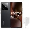 Image de Pack Smartphone Realme GT7T 6,8" 5G Double nano SIM 512 Go Noir avec chargeur Realme 120 W