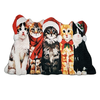 Image de Tapis d'extérieur Chats de Noël