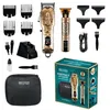 Image de Kit De Tondeuse Sans Fil En Metal Avec Trousse De Voyage Twinbarber Bechek