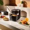 Image de Kitchencook - Airmed55 - Friteuse à Air 5,5l - 1400w - 7 Programmes - Minuterie Numérique - Thermostat Réglable