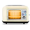 Image de Grille Pain Double Fente Avec Fenetre Toasteo Glass Beige Kitchencook