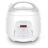 Image de Kitchencook - Cuiseur à Riz 2.2l - Panier Vapeur Intégré - 400w - 4 Menus De Cuisson Automatique - Départ Différé - Blanc
