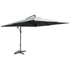 Image de Parasol gris déporté carré 3 x 3 m led SOLENZARA CONCEPT USINE