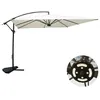 Image de Parasol ecru déporté carré 3 x 3 m led SOLENZARA CONCEPT USINE
