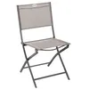 Image de Hespéride - Chaise de jardin pliable Modula - Taupe et gris