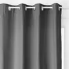 Image de Atmosphera - Rideau isolant Noa - 140 x 260 cm - Gris foncé - NOA