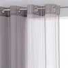 Image de Atmosphera - Voilage Lisa - 140 x 240 cm - Gris - LISA