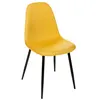 Image de Atmosphera - Chaise Nokas - Pied en métal - Jaune