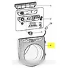 Image de Hublot complet aqgmd149eu/a ha pour lave linge ariston