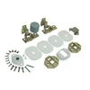 Image de Kit encastrement charnieres (20121) pour lave-linge ariston - indesit - creda - hotpoint - c00087354