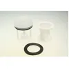 Image de Bouchon blanc pompe askoll/plaset pour lave linge indesit