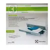 Image de Kit de superposition lave-linge / seche-linge avec tablette 605x610 mm tablette 345 mm electrolux - ad-sobm-s4ez