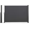 Image de Paravent extérieur rétractable 180 x 300 CM gris anthracite store latéral