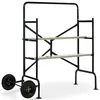 Image de Echafaudage mobile sur roues L.140xl.78xH.135 CM avec 2 plateformes